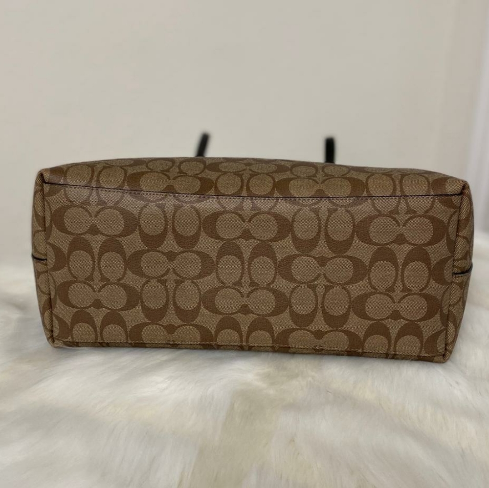 ⚜COACH TOWN TOTE IN SIGNATURE CANVAS AND WALLET - Picture 6 of 10